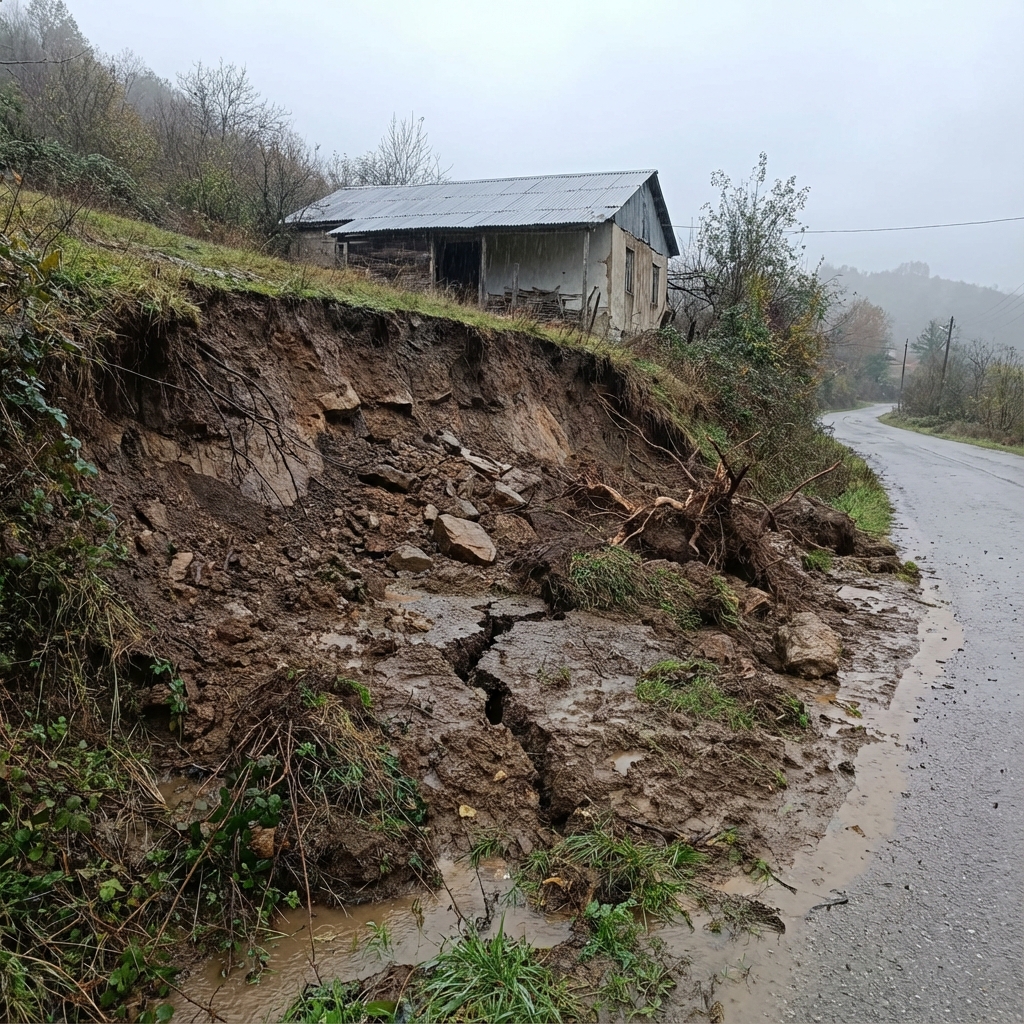 Su Erozyonu ve Toprak Kayması
