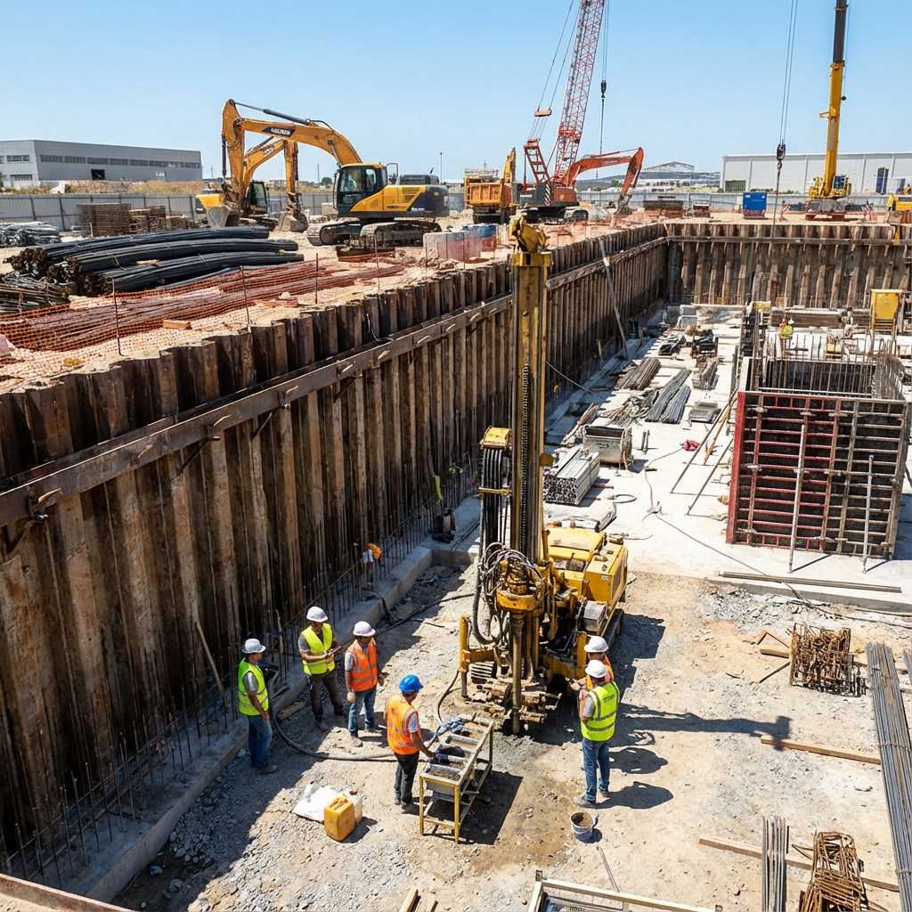 Endüstriyel Tesis Zemin Etüdü